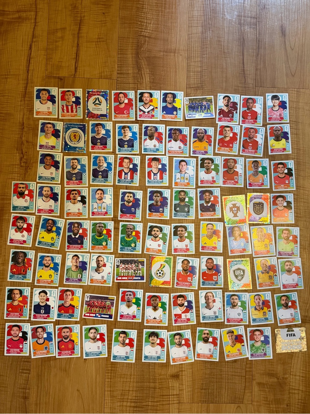85 Panini Fifa Stickers